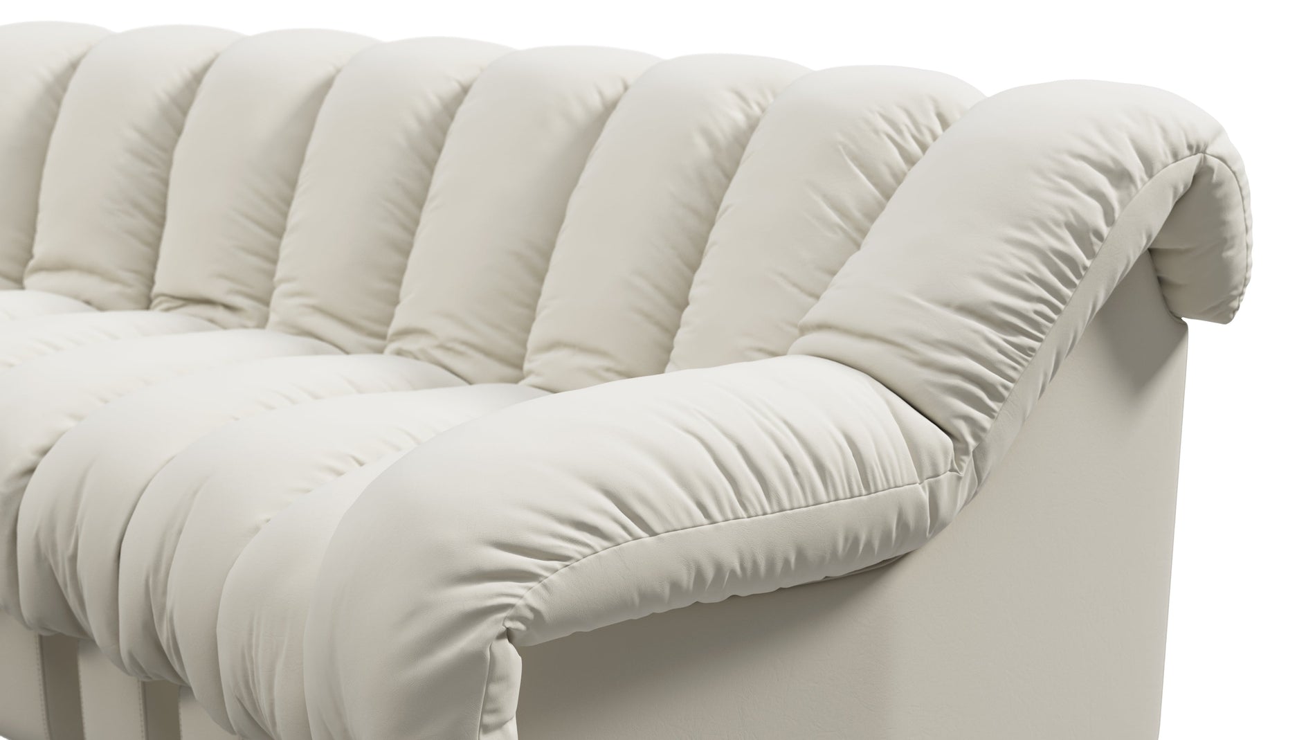 DS 600Cream Vegan Leather