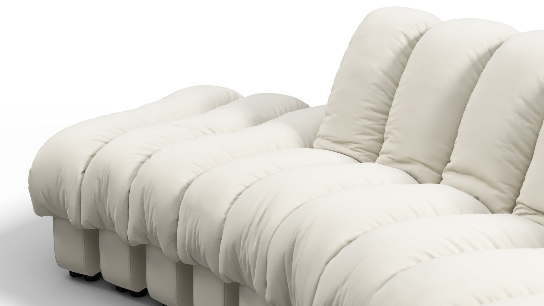 DS 600Cream Vegan Leather