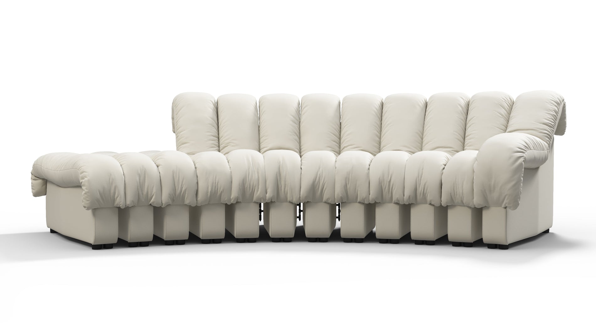 DS 600Cream Vegan Leather