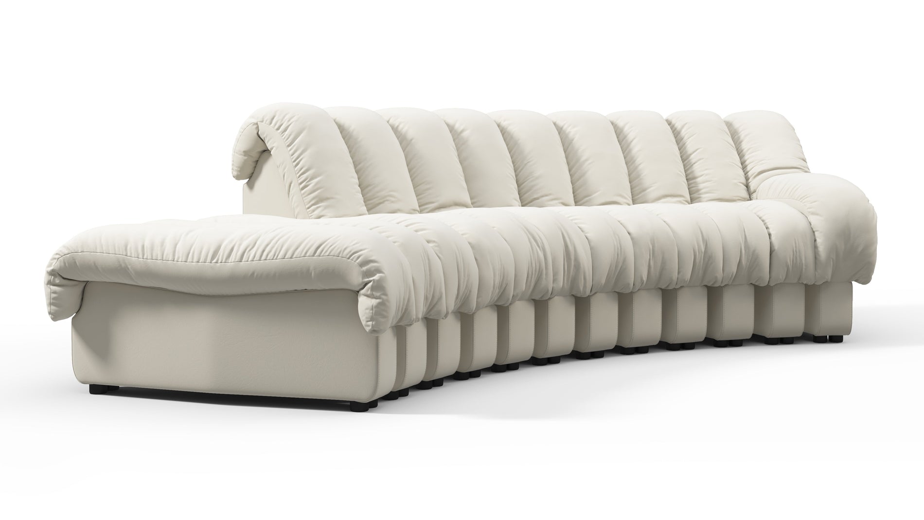 DS 600Cream Vegan Leather