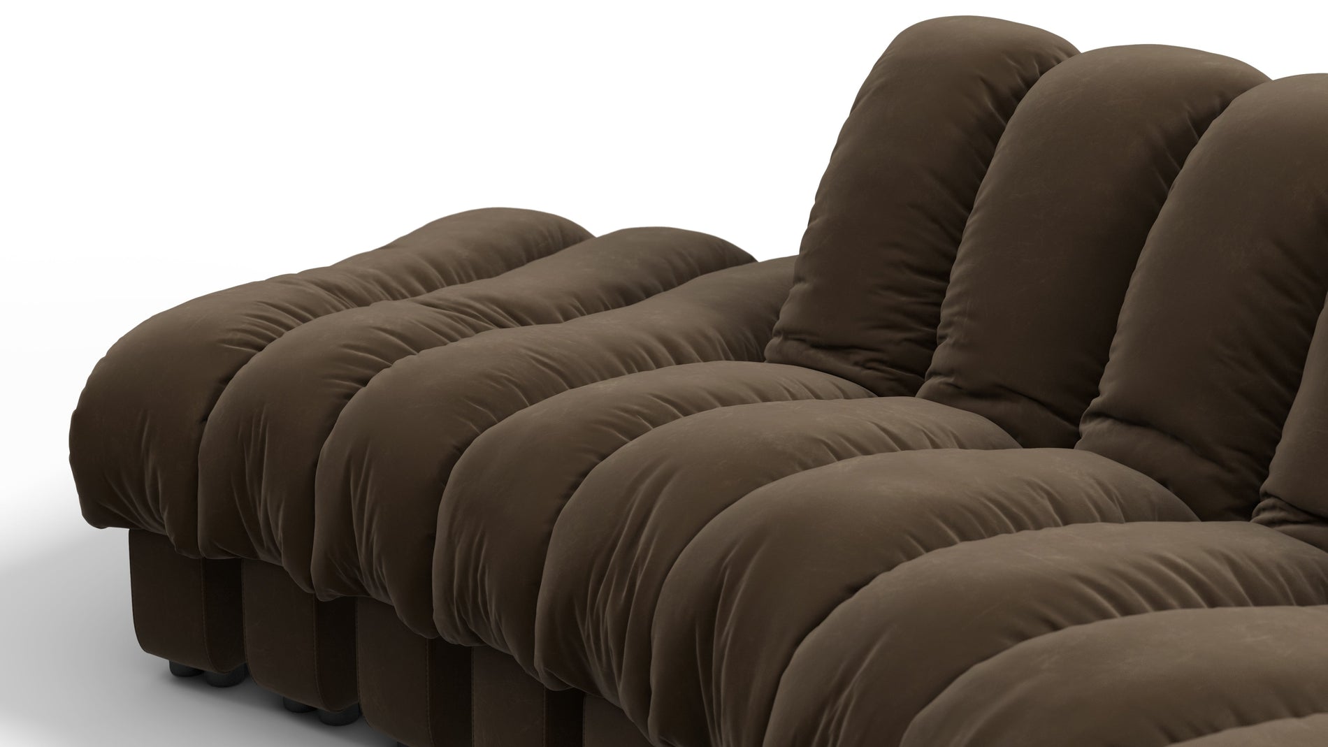 DS 600Distressed Brown Vegan Leather