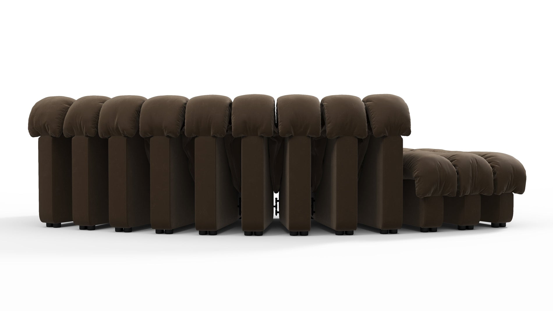 DS 600Distressed Brown Vegan Leather