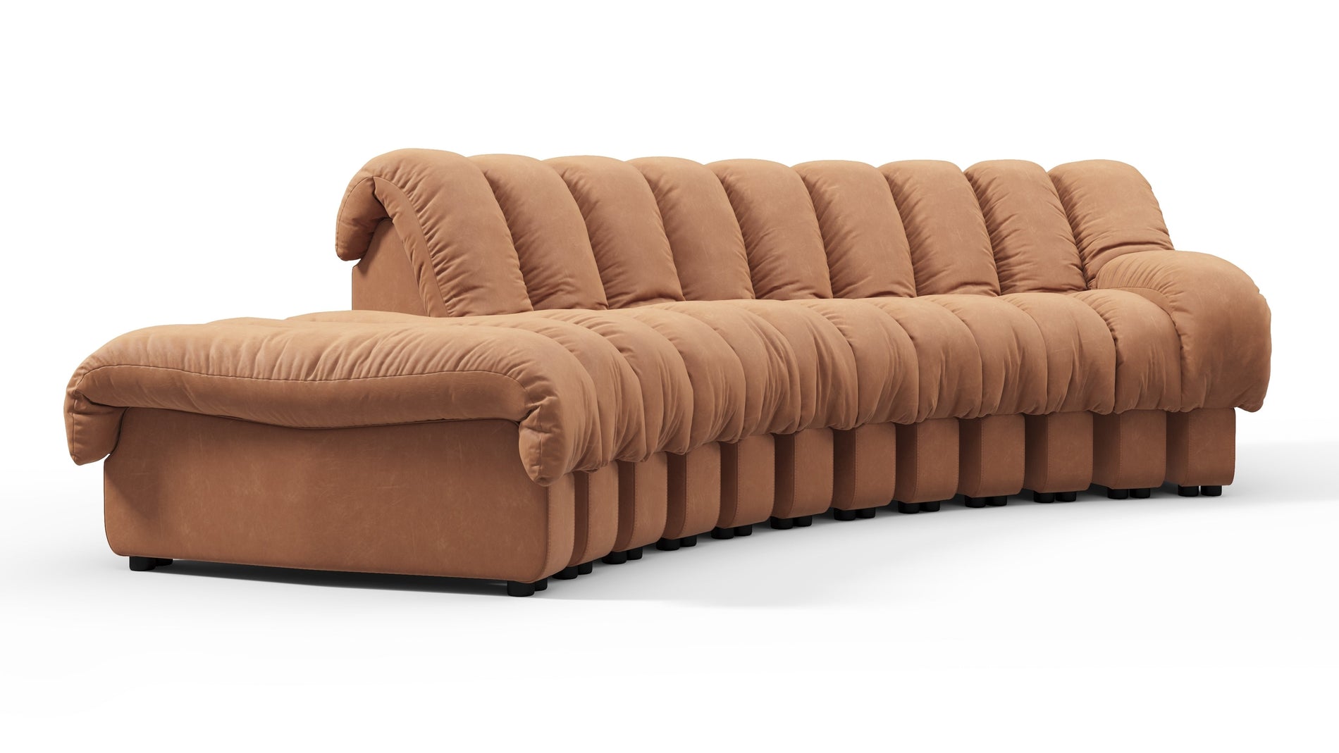 DS 600Tan Vegan Leather