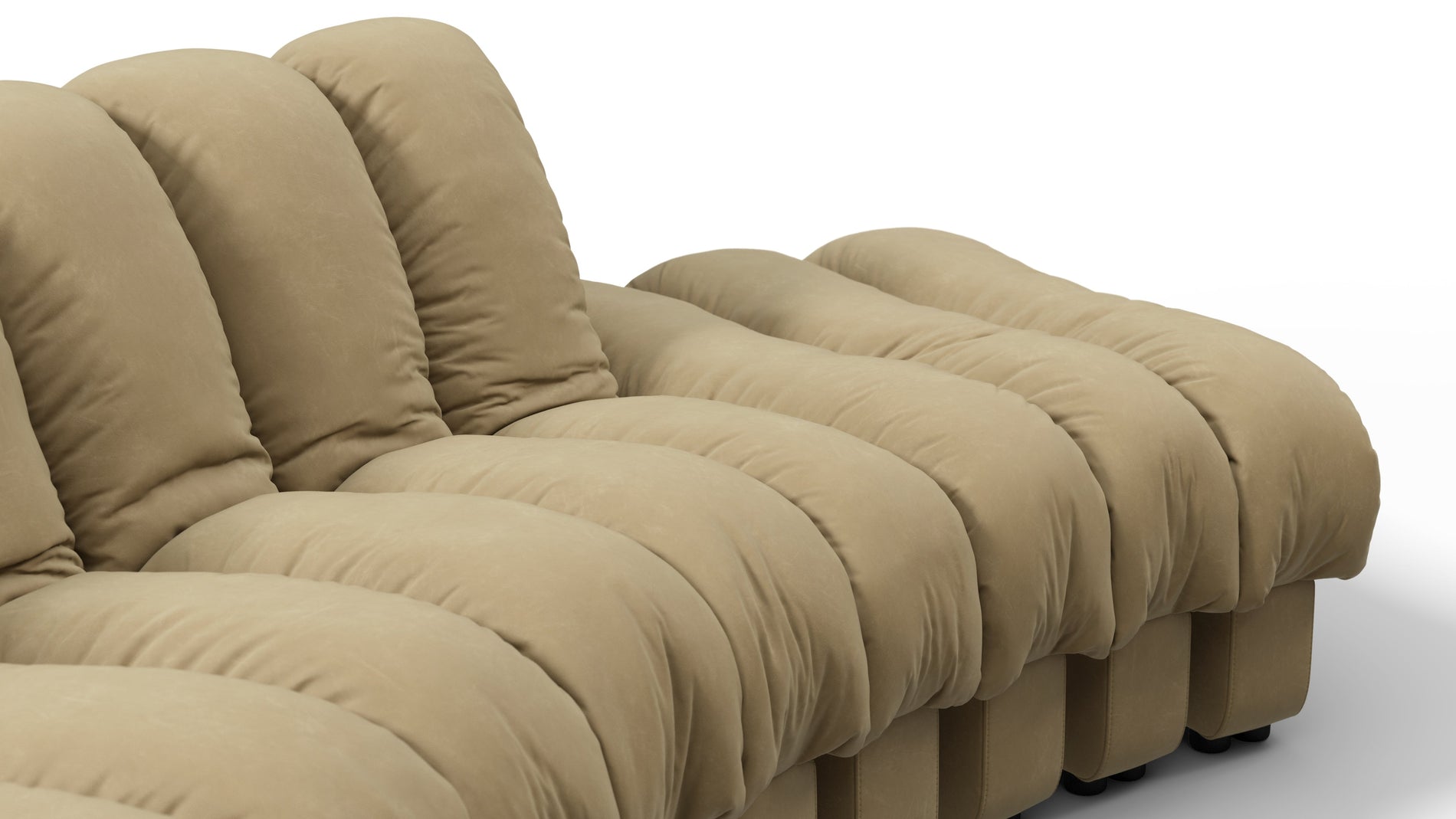 DS 600Beige Vegan Leather