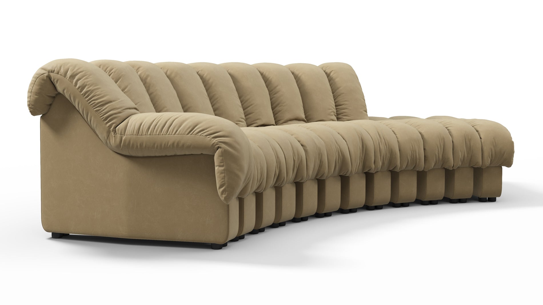 DS 600Beige Vegan Leather