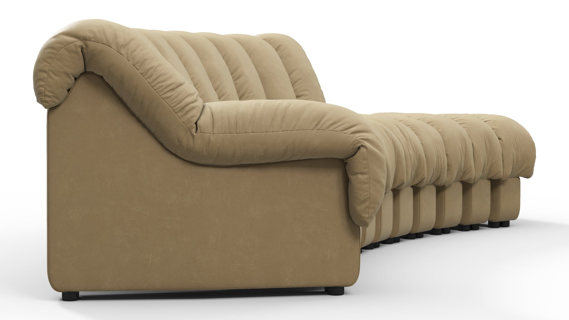 DS 600Beige Vegan Leather