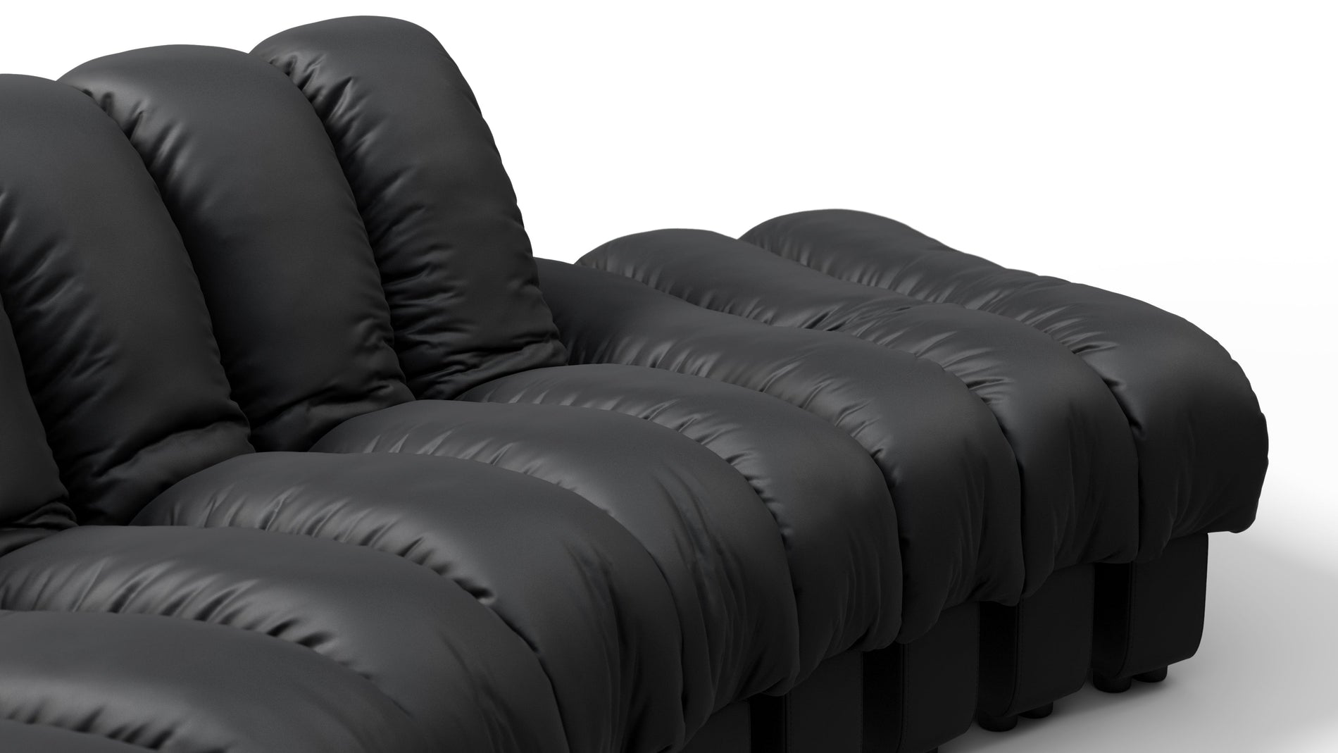 DS 600Black Vegan Leather