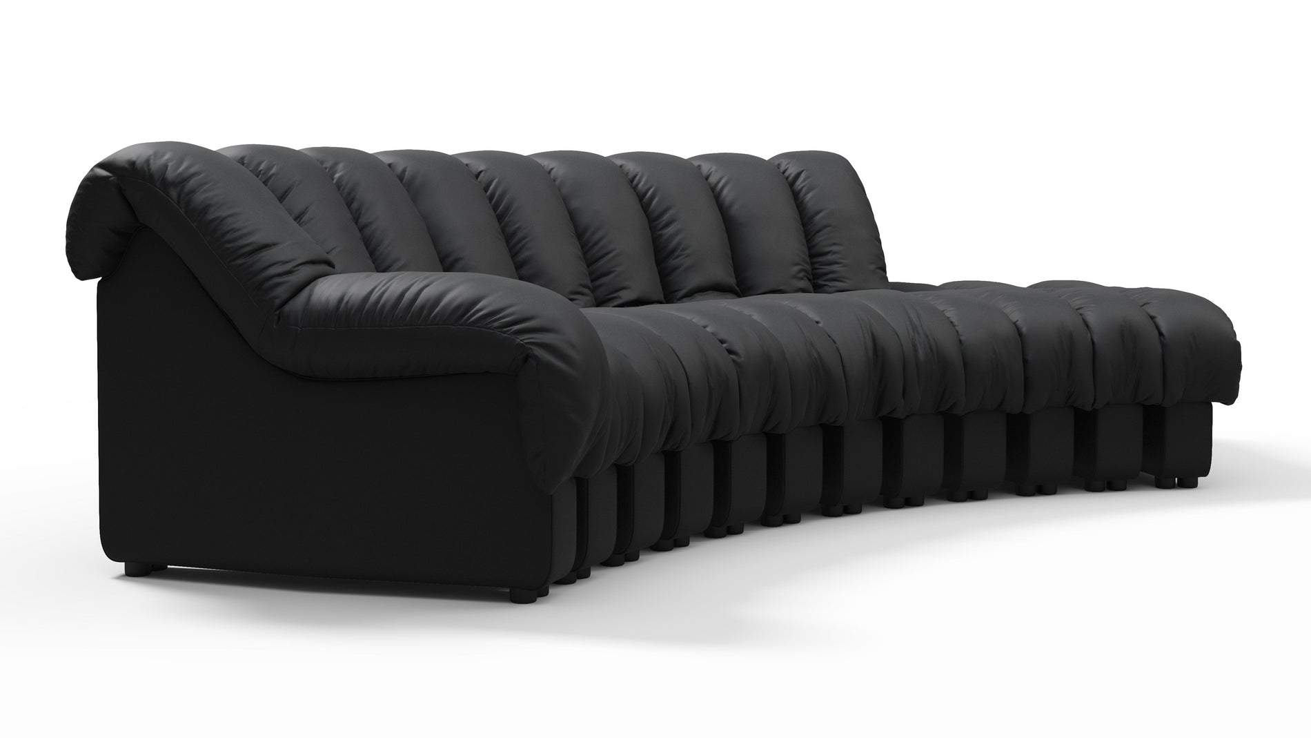 DS 600Black Vegan Leather