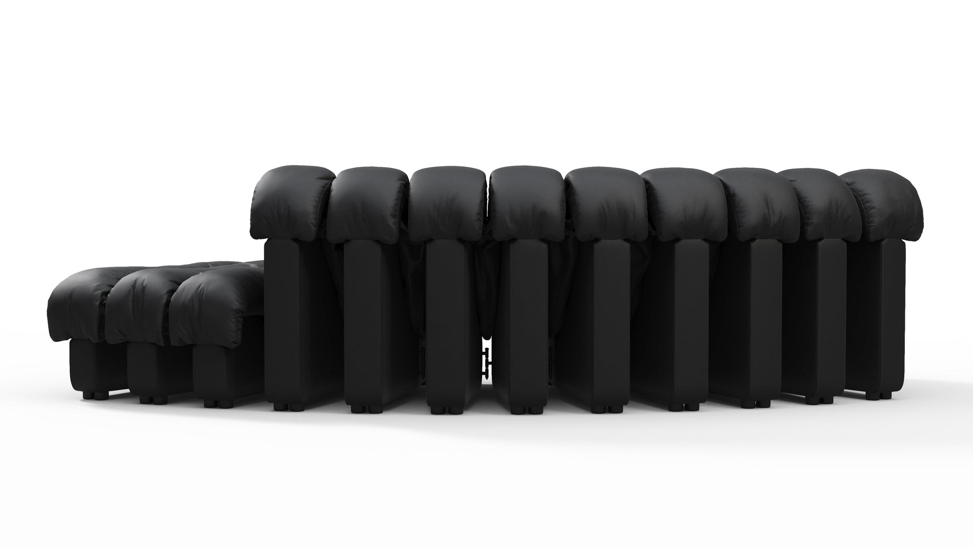 DS 600Black Vegan Leather