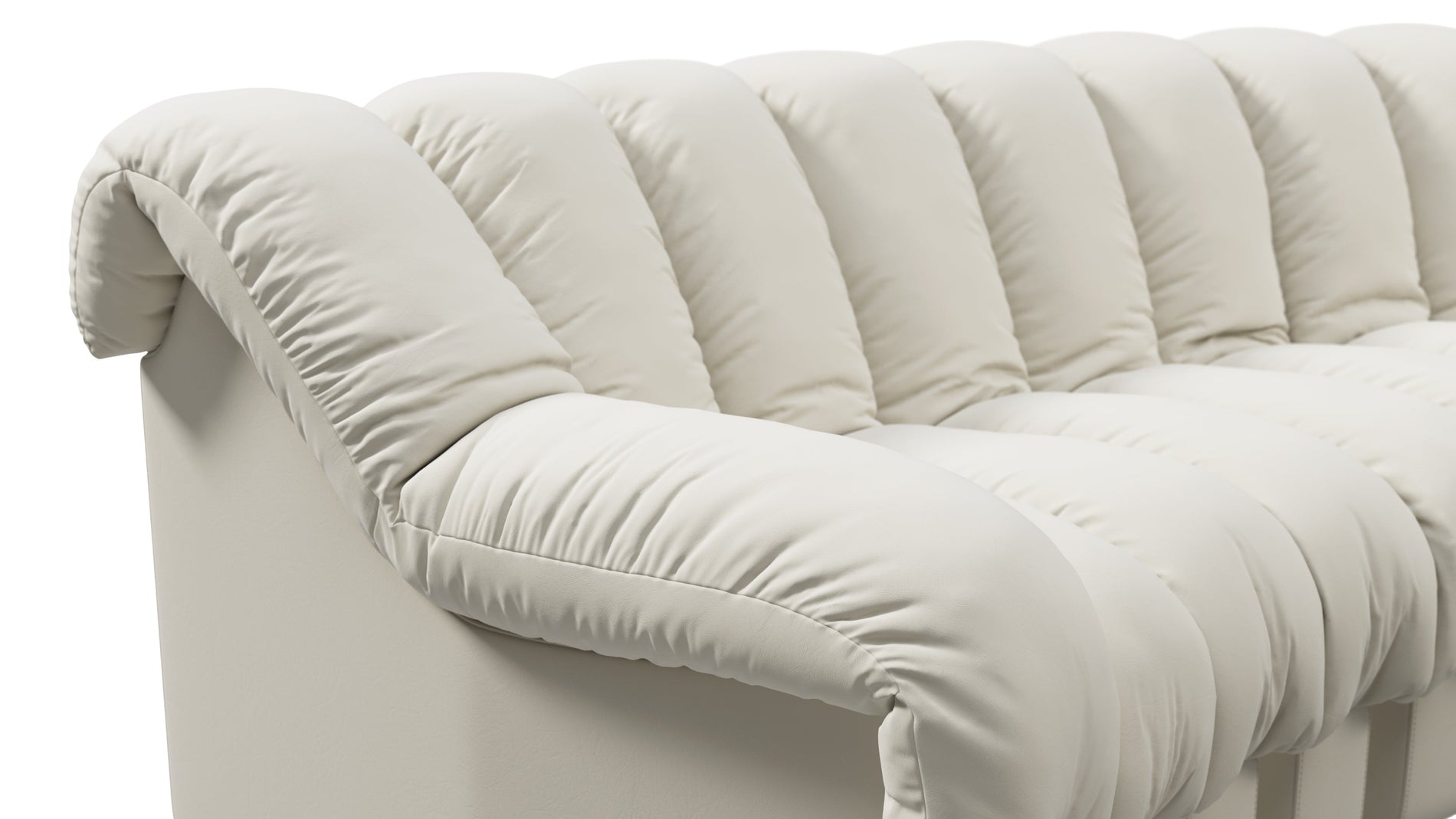 DS 600Cream Vegan Leather