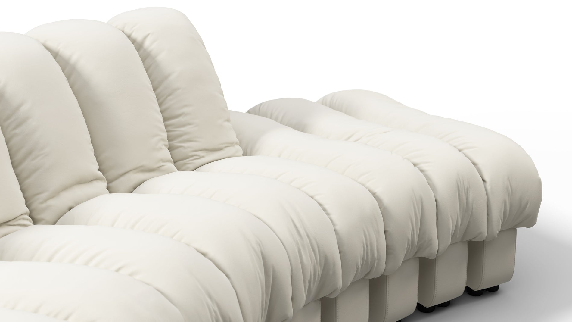 DS 600Cream Vegan Leather
