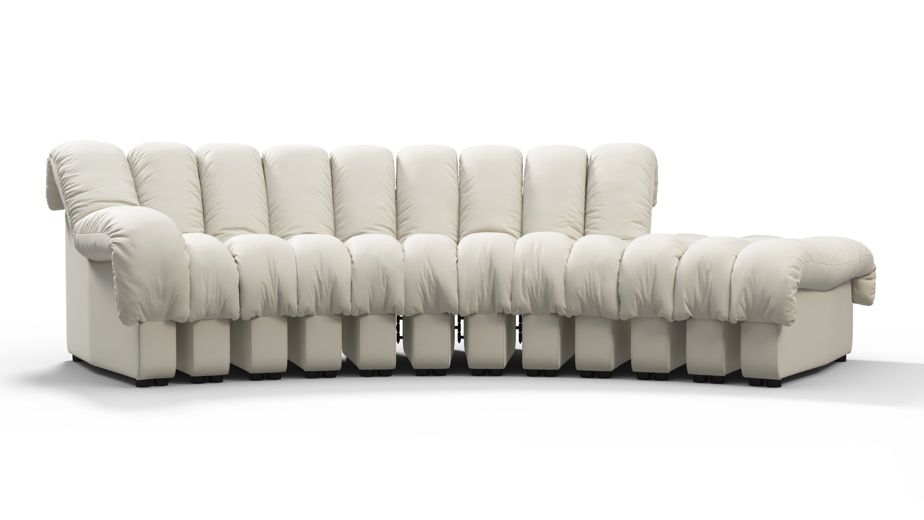 DS 600Cream Vegan Leather
