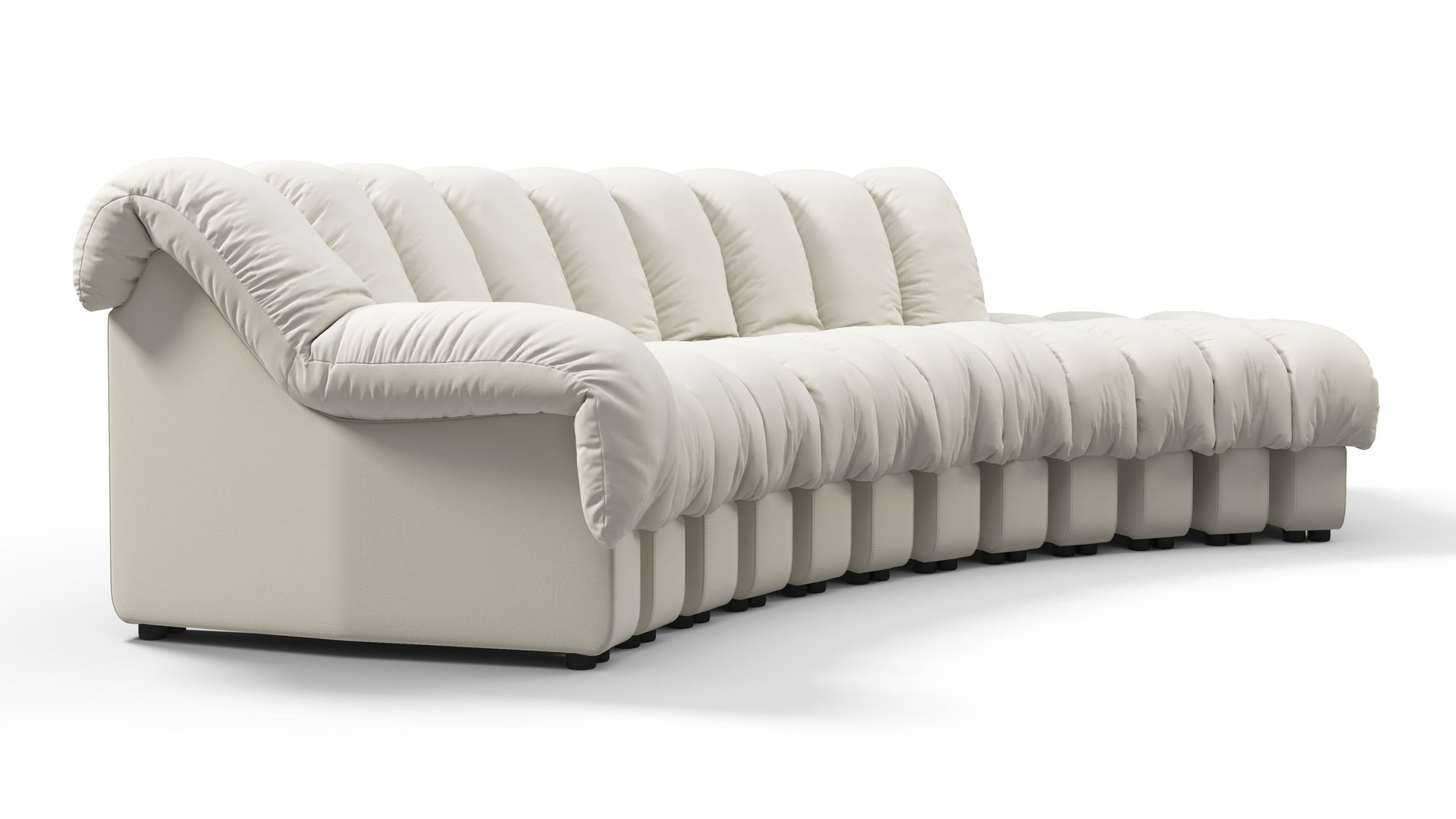 DS 600Cream Vegan Leather