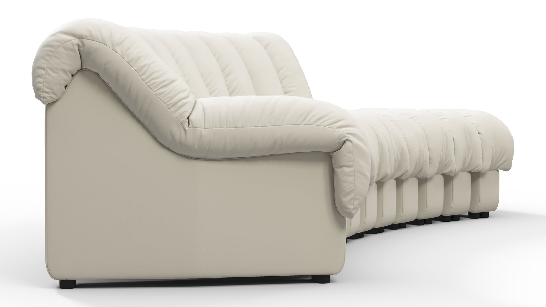 DS 600Cream Vegan Leather