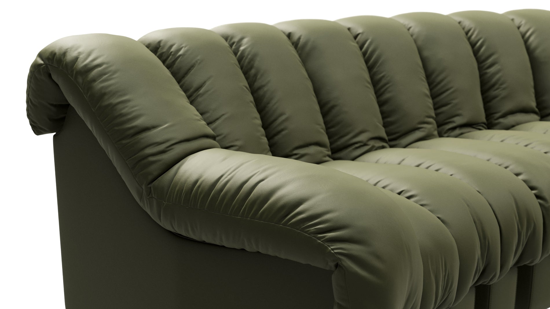 DS 600Deep Olive Vegan Leather