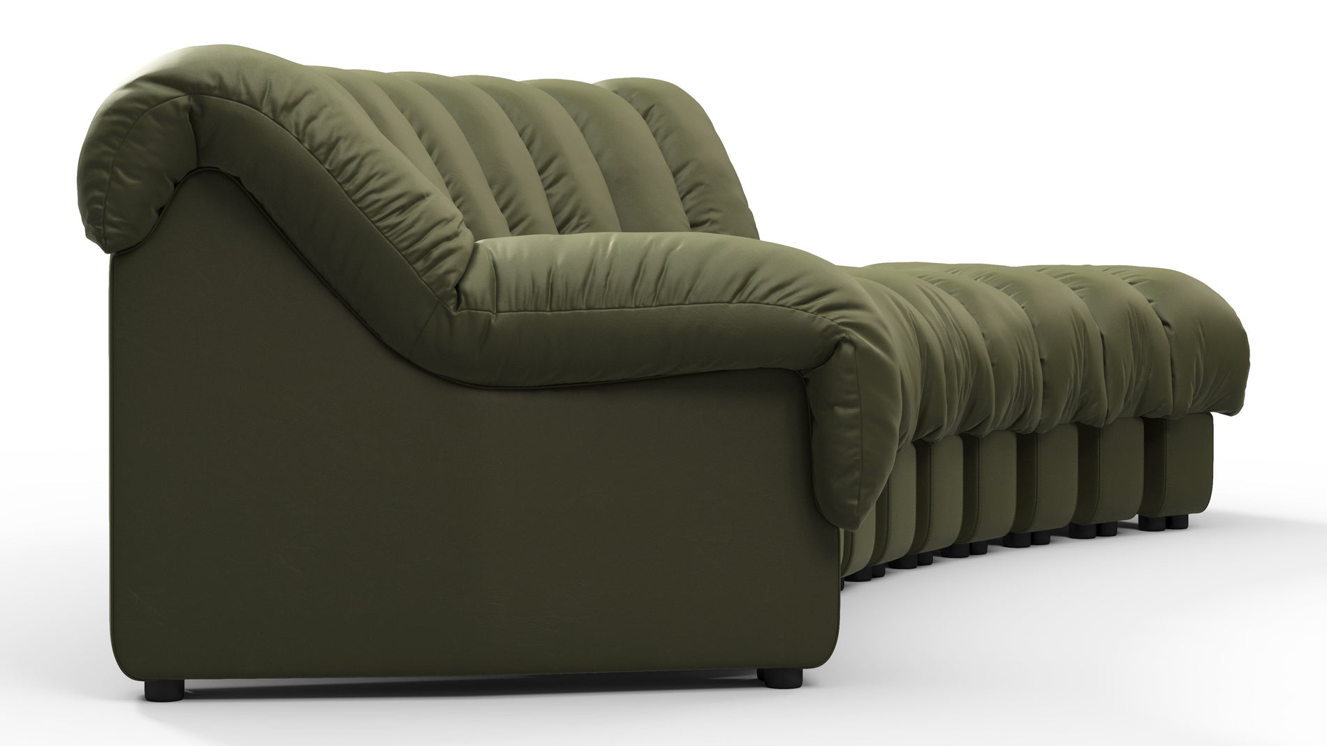 DS 600Deep Olive Vegan Leather