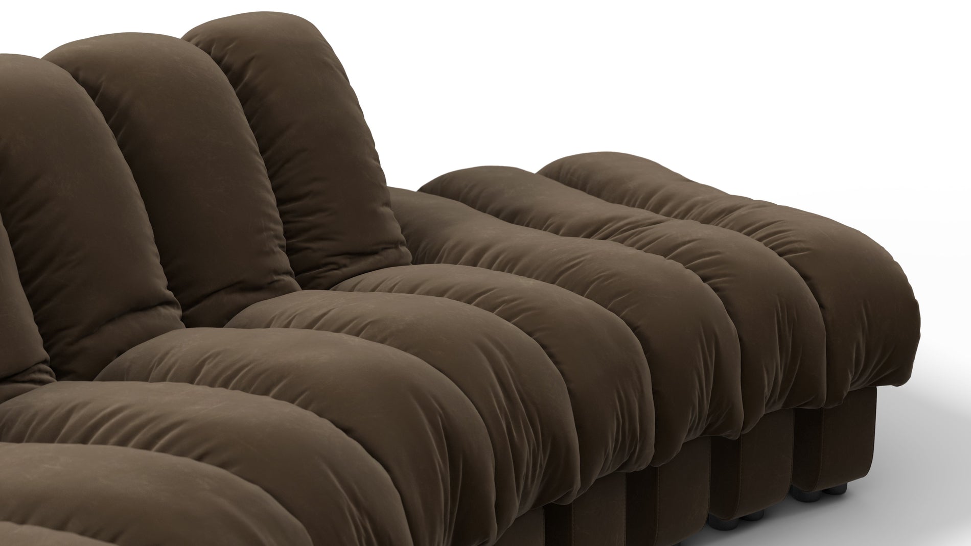 DS 600Distressed Brown Vegan Leather