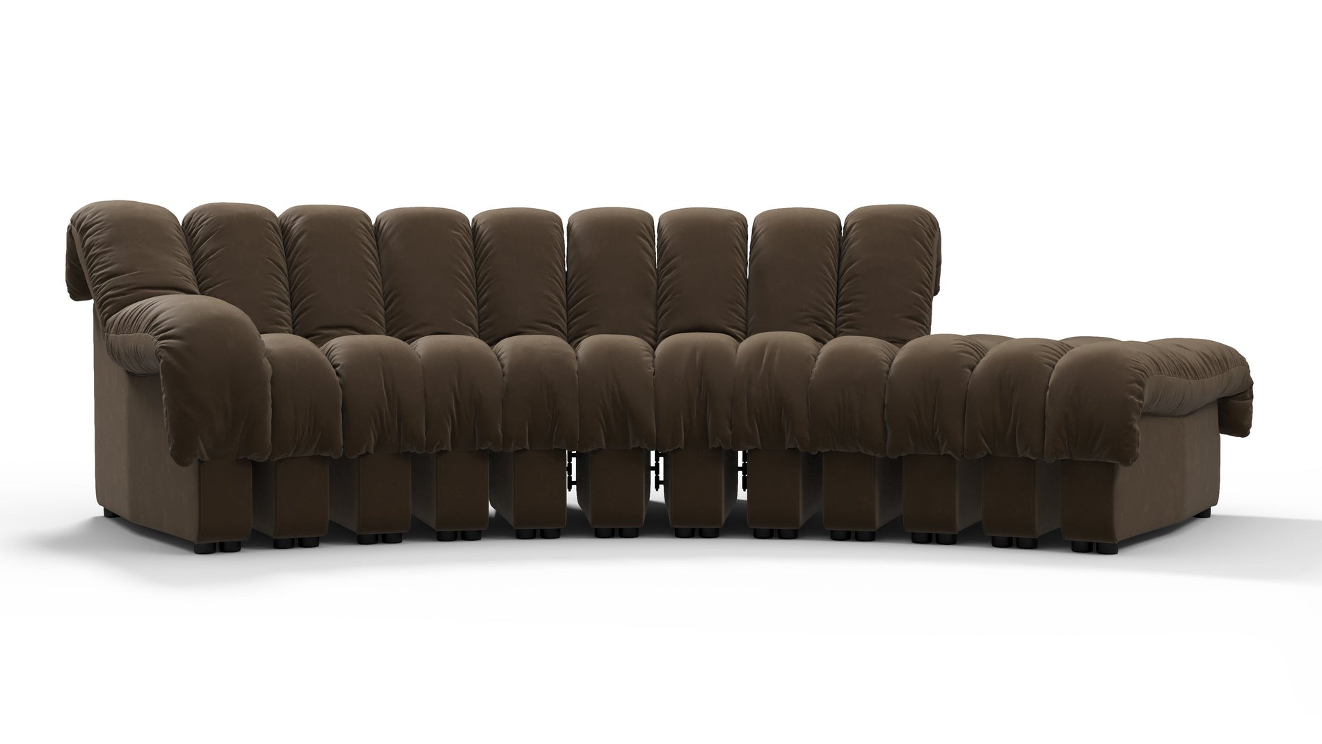 DS 600Distressed Brown Vegan Leather