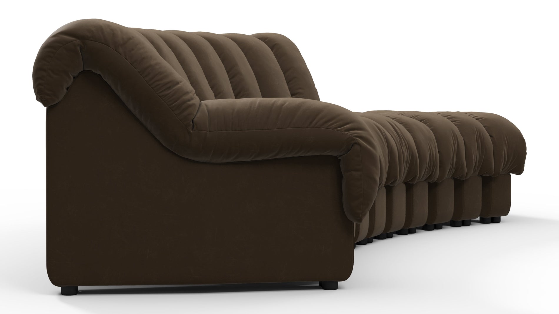 DS 600Distressed Brown Vegan Leather