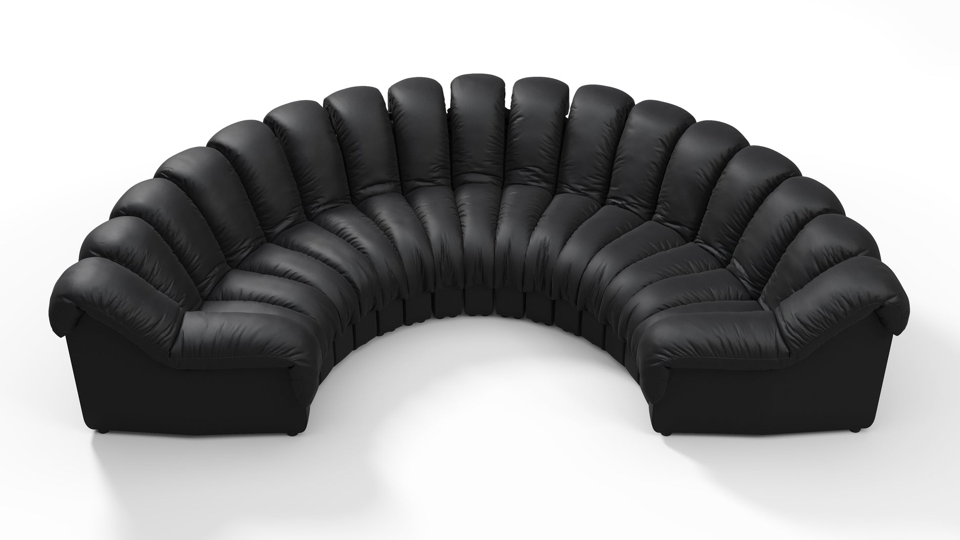 DS 600Black Vegan Leather