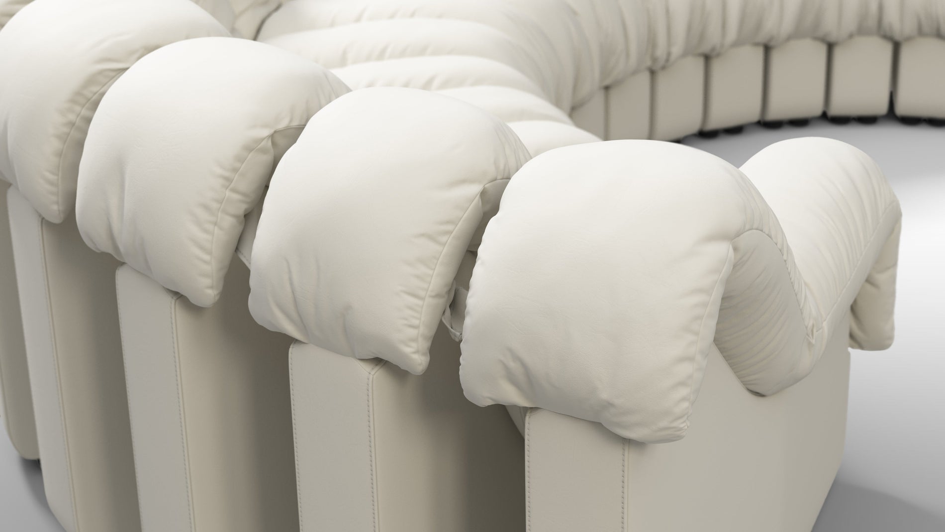 DS 600Cream Vegan Leather