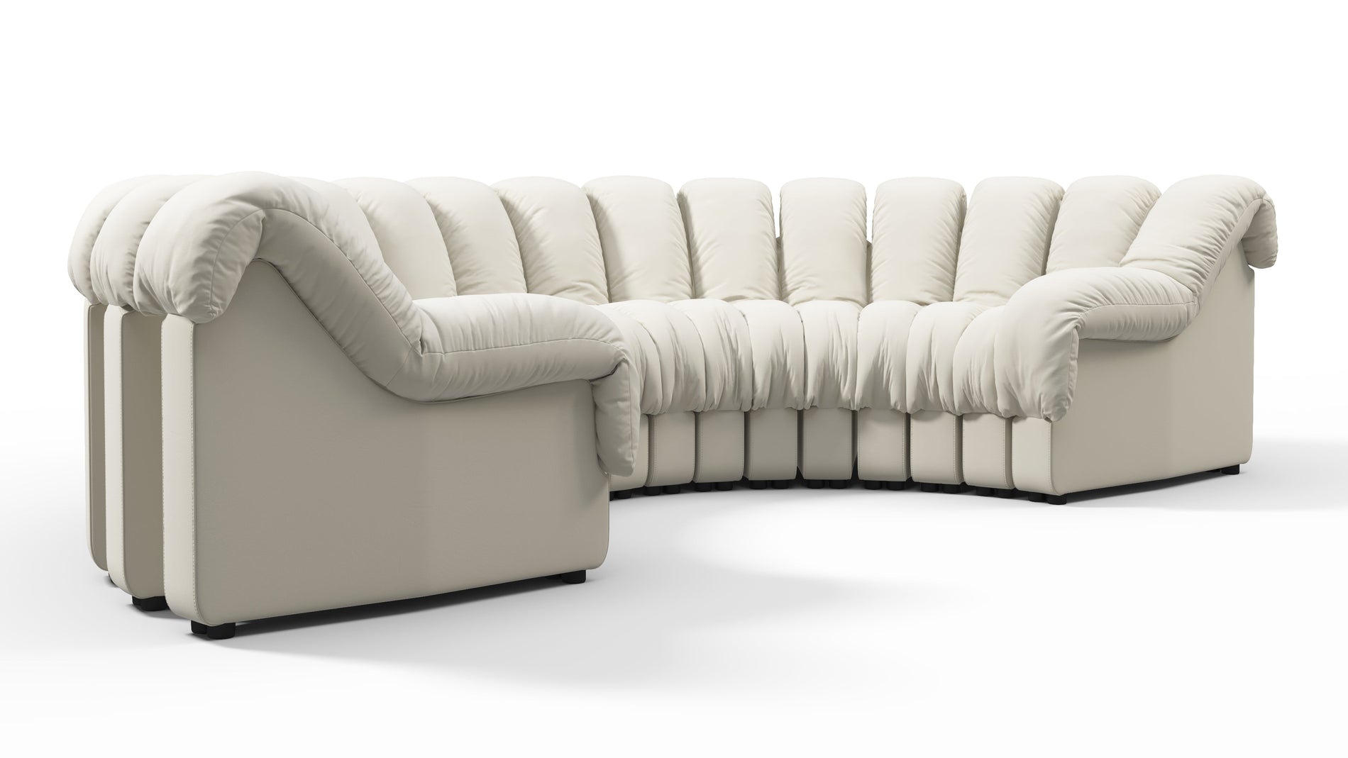 DS 600Cream Vegan Leather