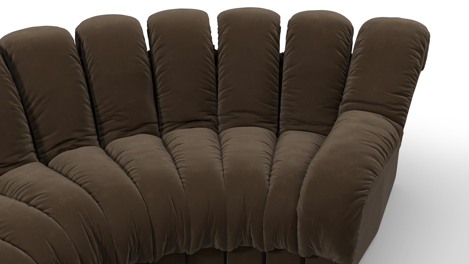 DS 600Distressed Brown Vegan Leather