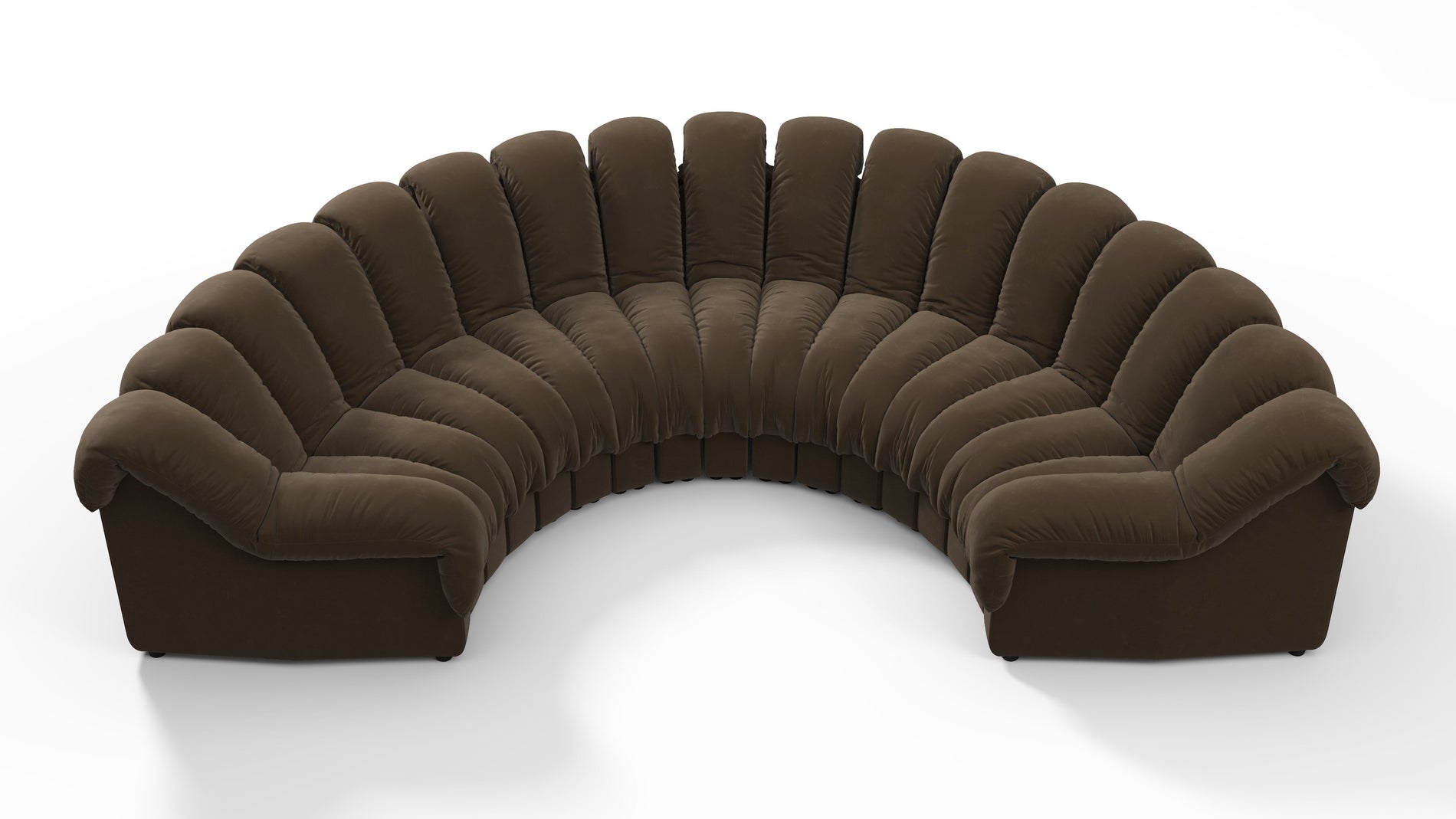 DS 600Distressed Brown Vegan Leather