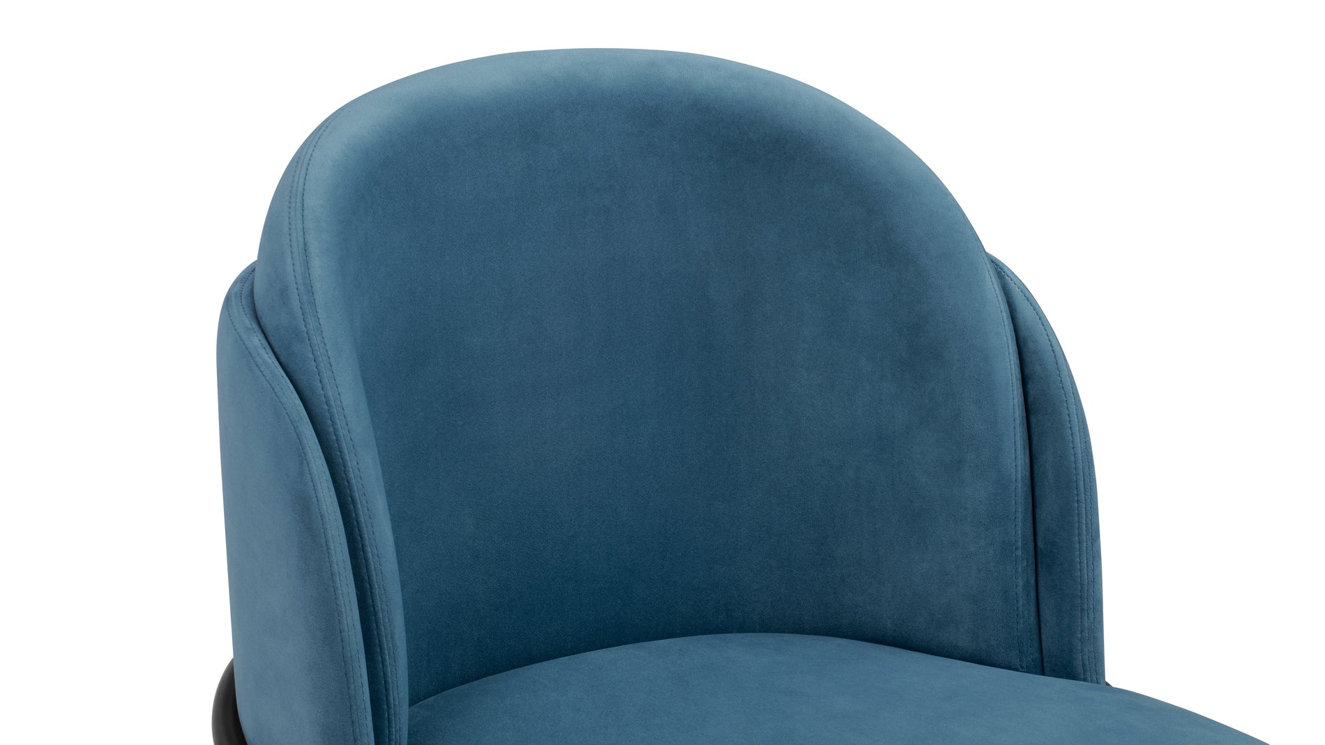 AbenAegean Blue Velvet with Black Legs