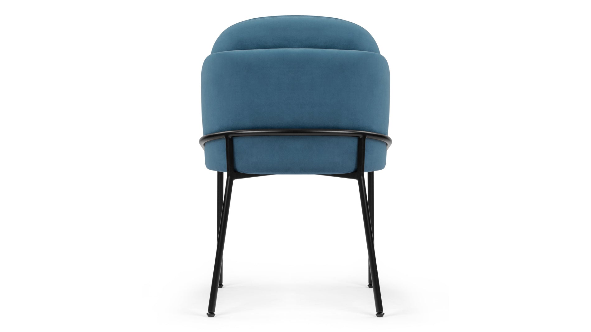 AbenAegean Blue Velvet with Black Legs