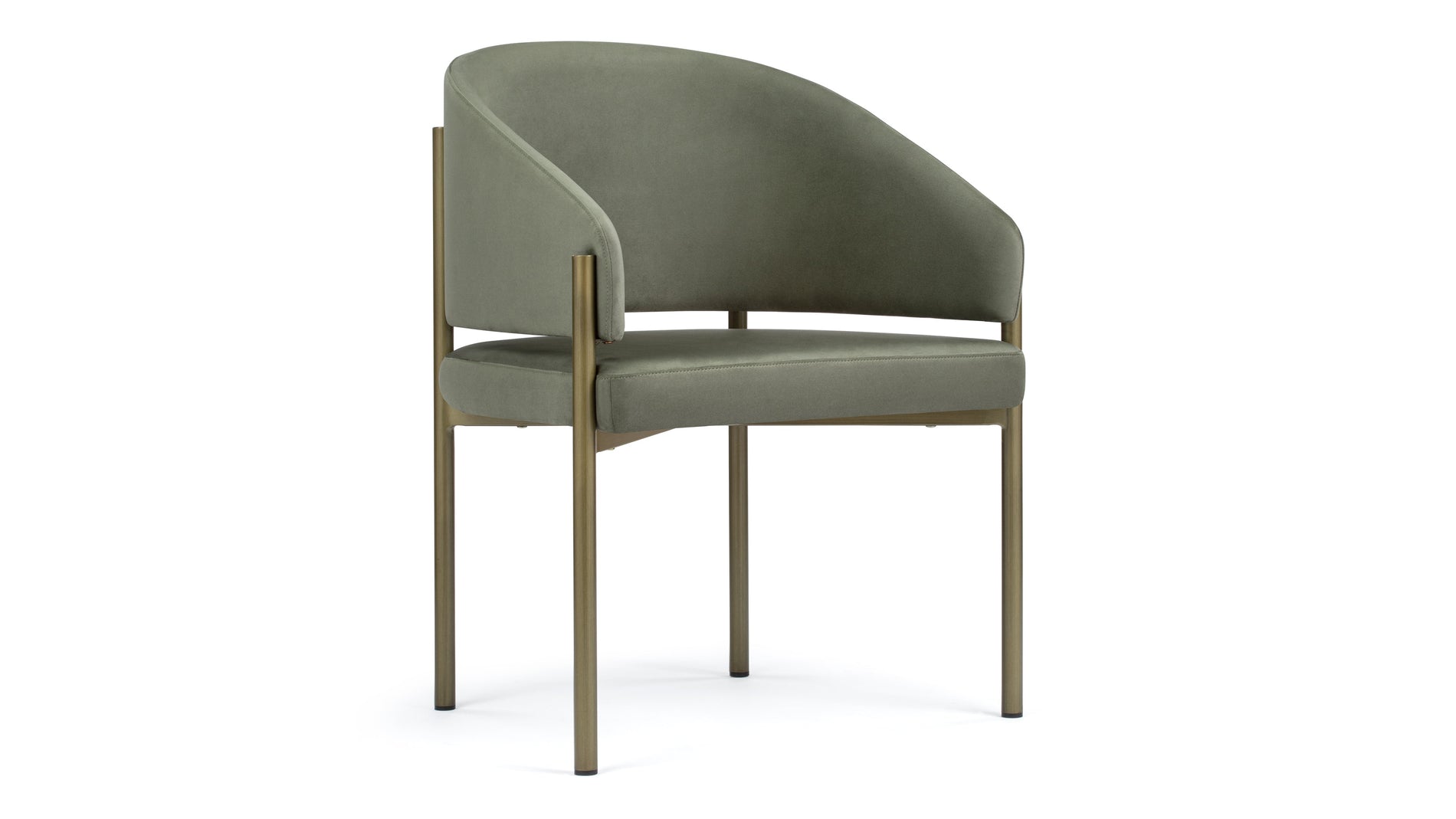 EsmeSage Vegan Suede and Brushed Brass