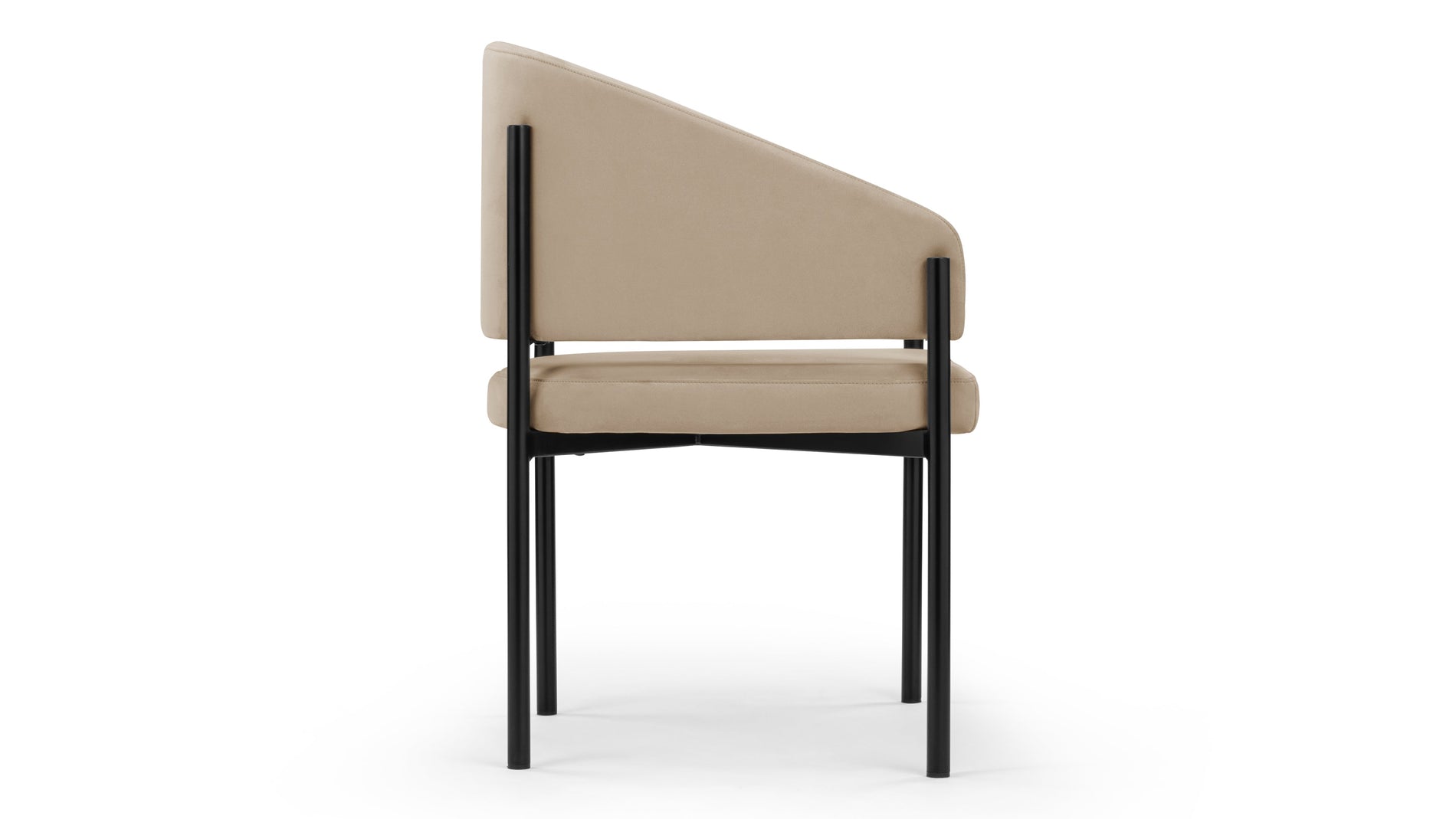 EsmeLatte Vegan Suede and Black