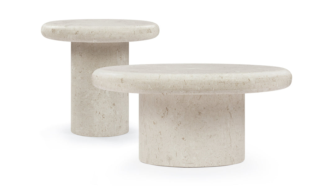 ValenciaValencia - Valencia Coffee Table, Limestone