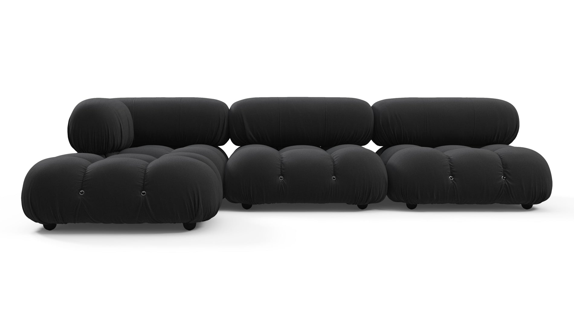 Bellini SectionalBlack Performance Weave (Outdoor)
