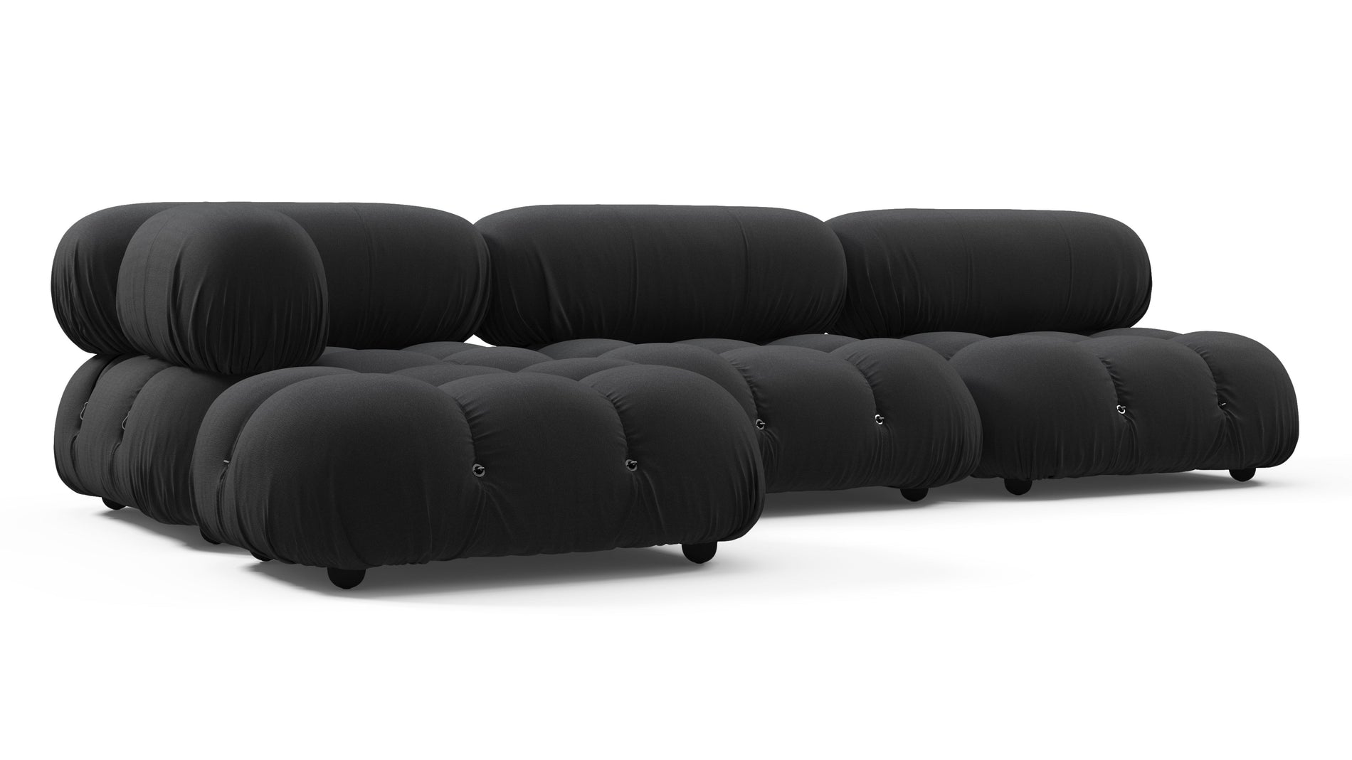 Bellini SectionalBlack Performance Weave (Outdoor)