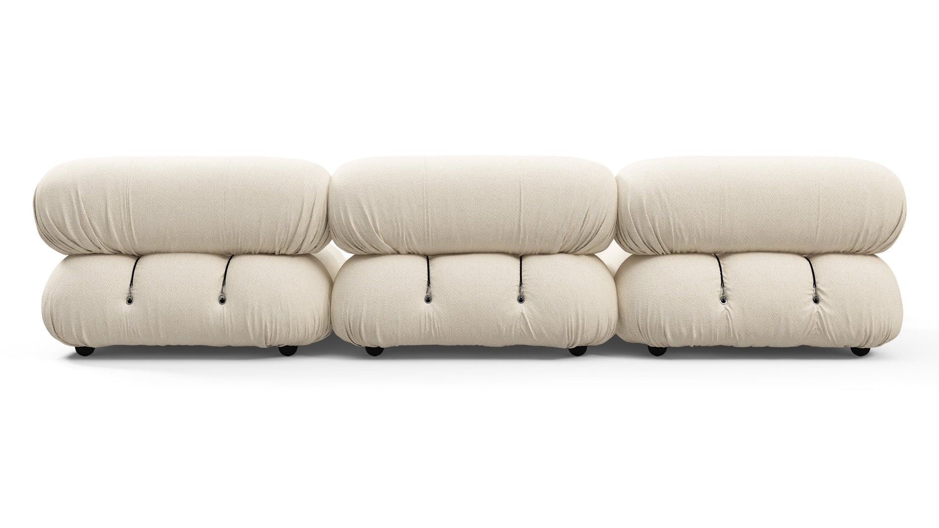 Bellini SectionalCream Chunky Performance Weave (Outdoor)