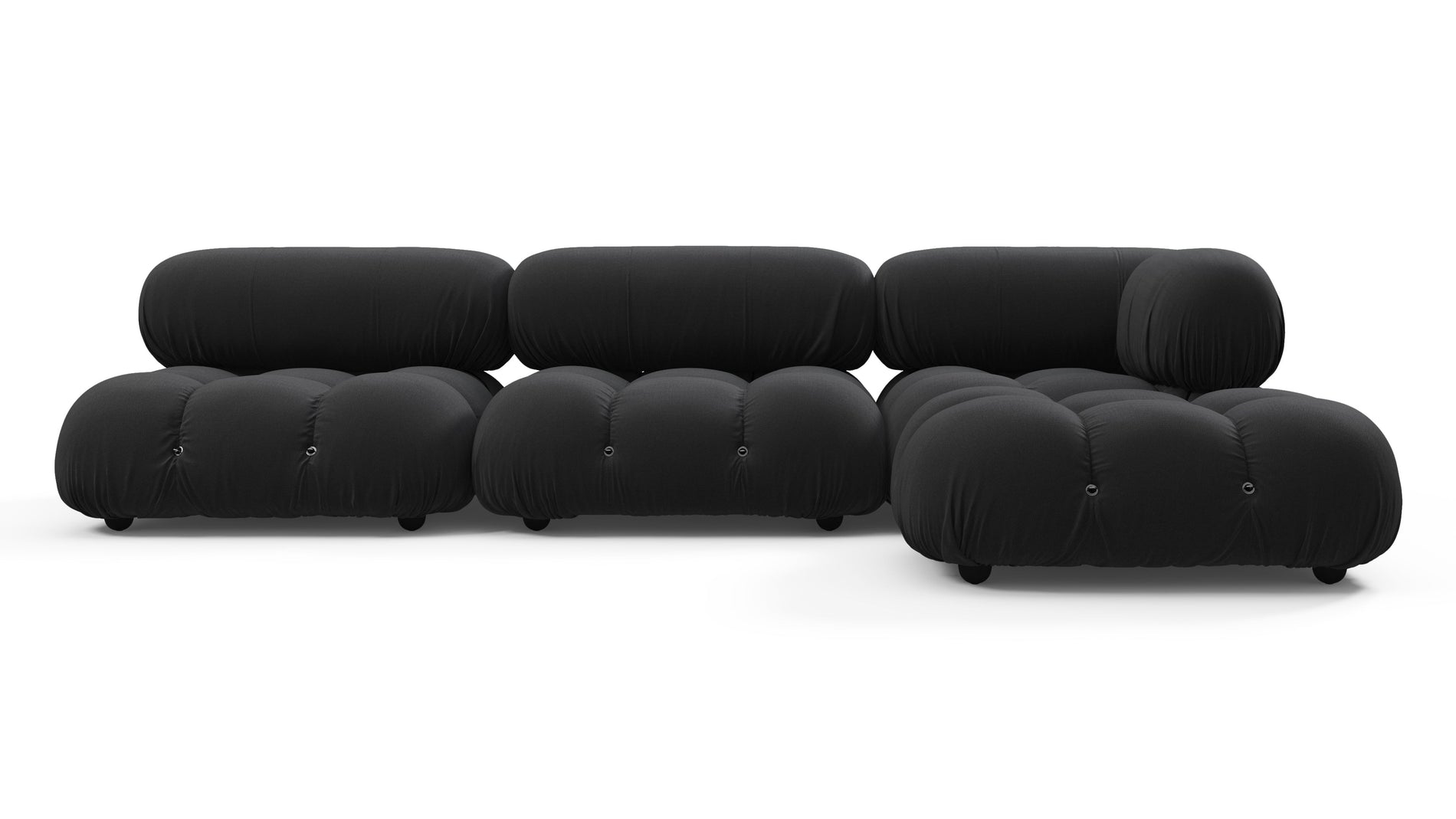Bellini SectionalBlack Performance Weave (Outdoor)