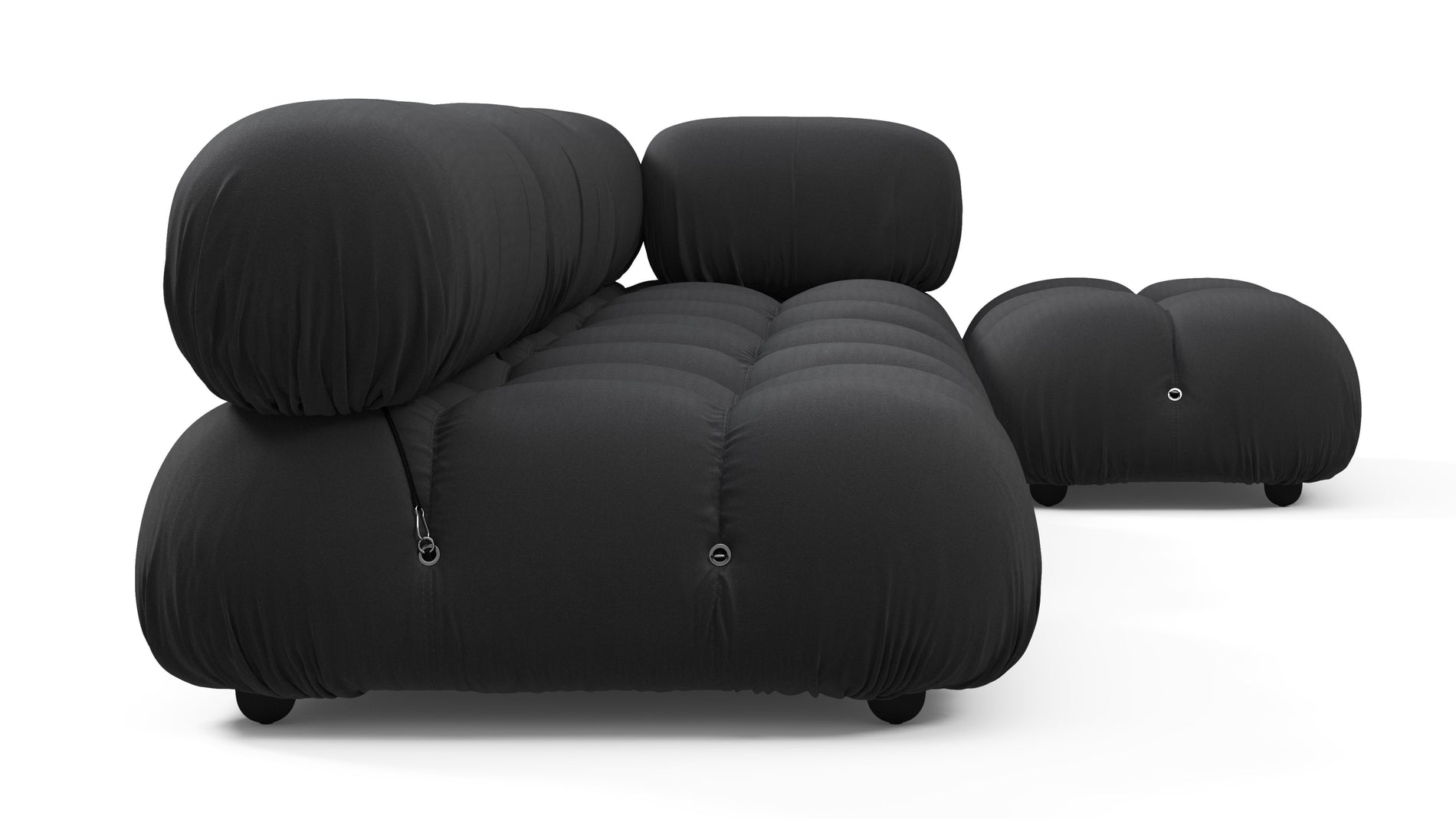 Bellini SectionalBlack Performance Weave (Outdoor)
