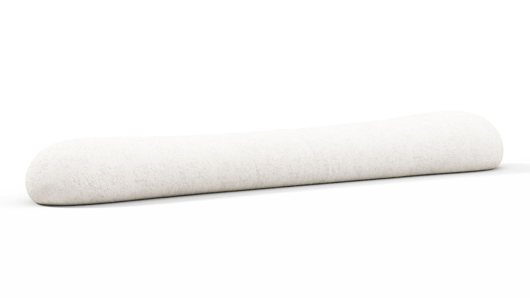 On the RocksOn the Rocks - On the Rocks Module, Large Backrest, White Textured Chenille