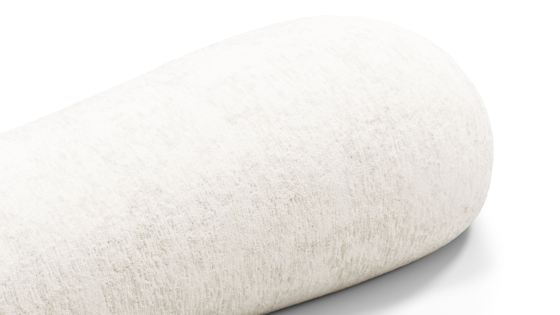 On the RocksOn the Rocks - On the Rocks Module, Backrest, White Textured Chenille