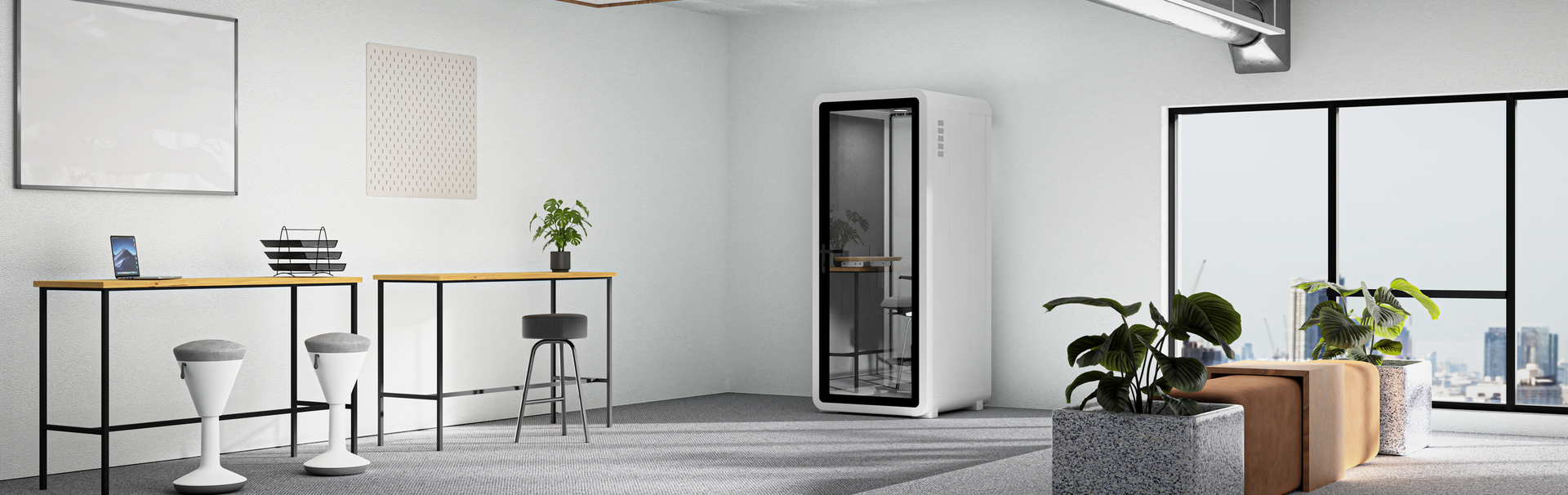 Movable Silence Booth