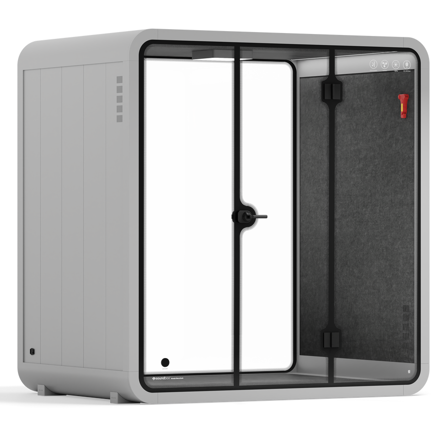 Quell - Stánek pro 4 osobyLight Grey / Dark Grey / No Furniture