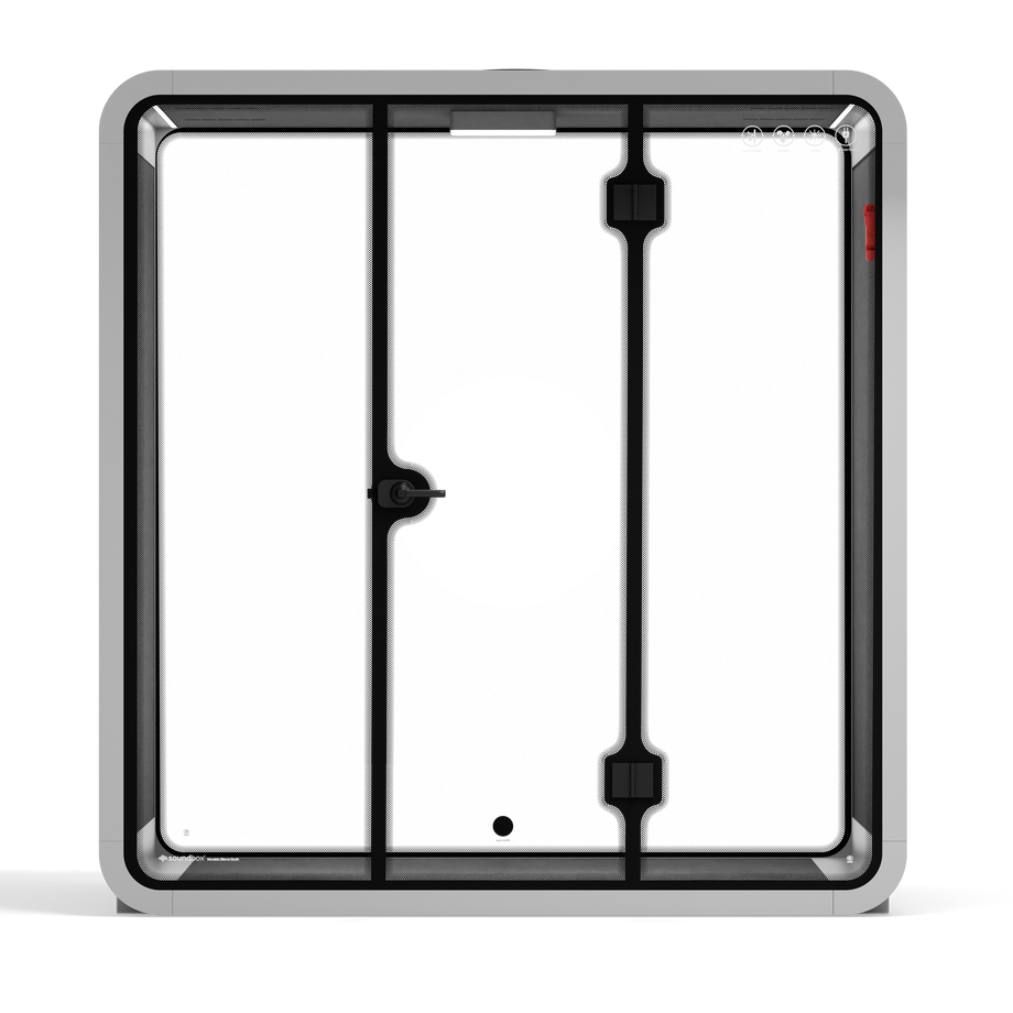 Quell - Stánek pro 4 osobyLight Grey / Dark Grey / No Furniture