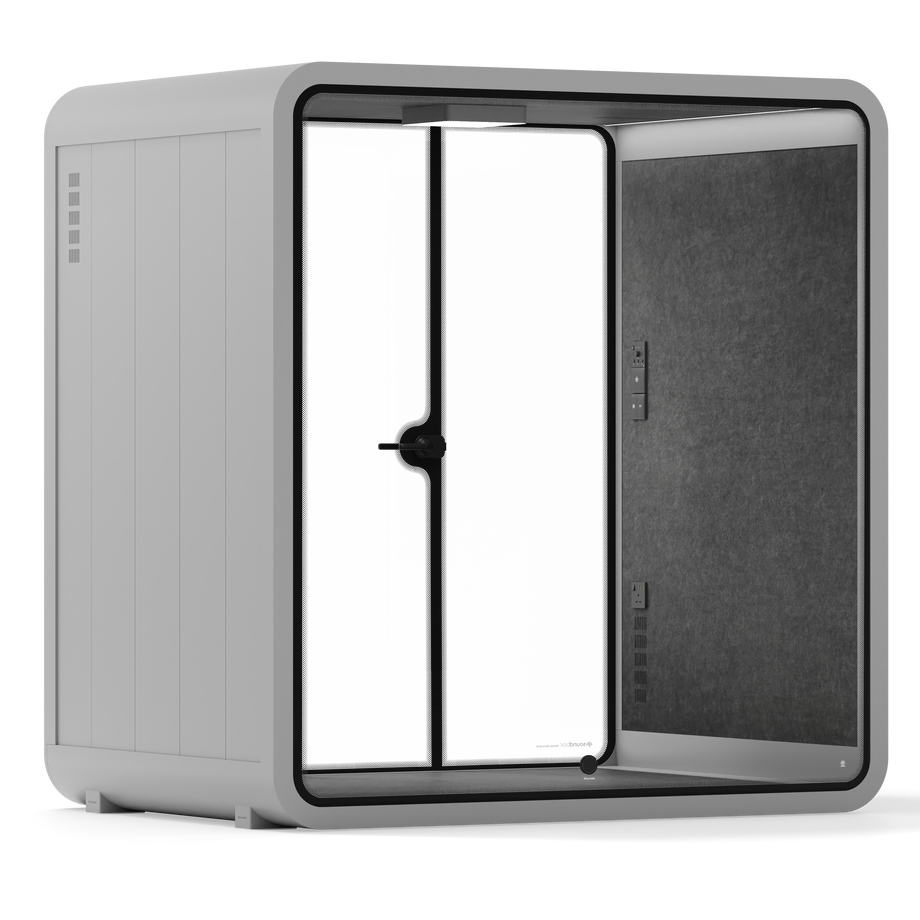 Quell - Stánek pro 4 osobyLight Grey / Dark Grey / No Furniture