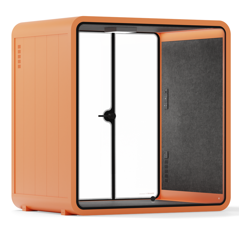 Quell - Stánek pro 4 osobyOrange / Dark Grey / No Furniture