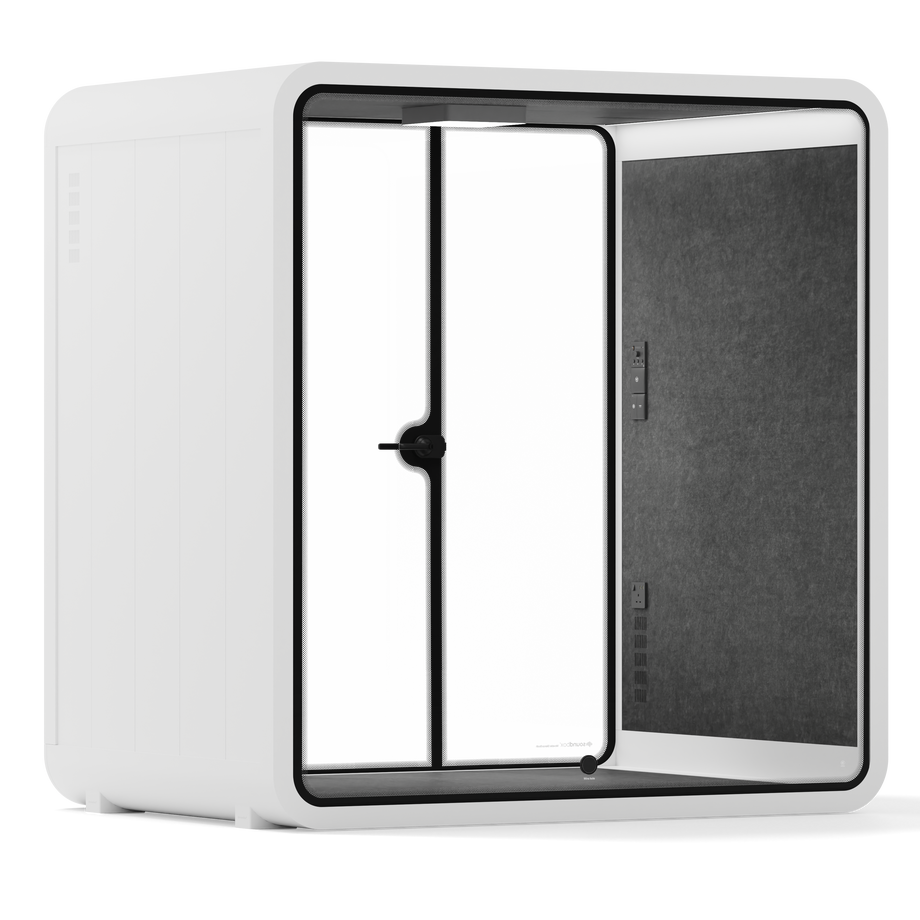 Quell - Stánek pro 4 osobyWhite / Dark Grey / No Furniture