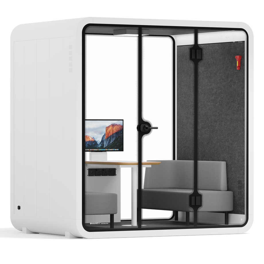 Quell - Stánek pro 4 osobyWhite / Dark Grey / Delux