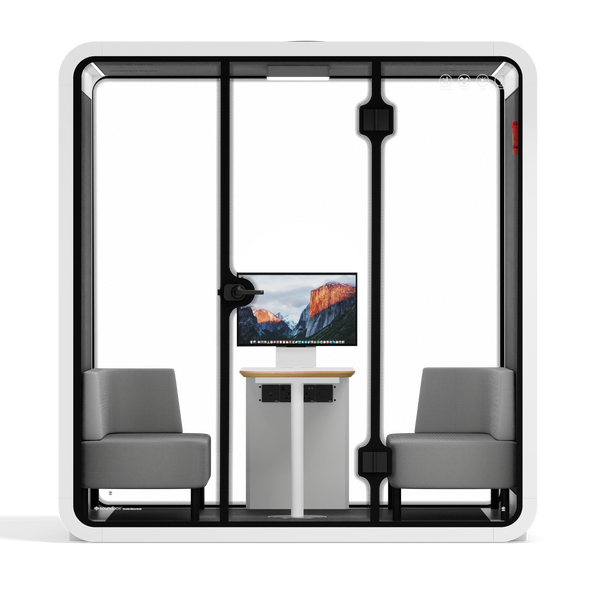 Quell - Stánek pro 4 osobyWhite / Dark Grey / Delux