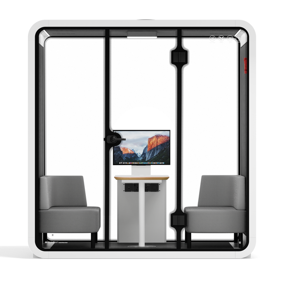 Quell - Stánek pro 4 osobyWhite / Dark Grey / Delux