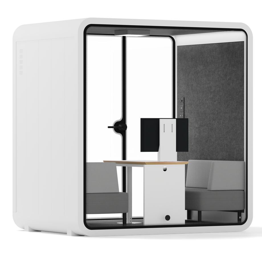 Quell - Stánek pro 4 osobyWhite / Dark Grey / Delux